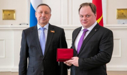 МАКЕЕВ ГЛЕБ АНАТОЛЬЕВИЧ НАГРАЖДЁН МЕДАЛЬЮ ОРДЕНА «ЗА ЗАСЛУГИ ПЕРЕД ОТЕЧЕСТВОМ» II СТЕПЕНИ