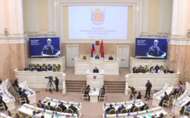 Обуховец стал почетным гостем на ежегодном отчете Губернатора перед Заксобранием