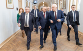 Первые лица страны, партнёры и друзья поздравили Политех с юбилеем