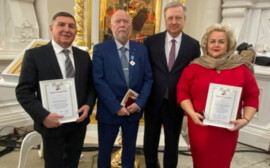 Состоялось награждение представителей Президентской академии в Петербурге почетным знаком святой Татианы