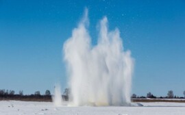В Ленобласти на взрыв льда потратили 1,5 млн рублей