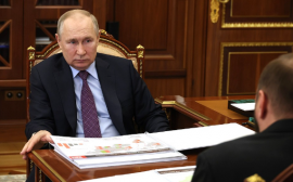 Президент РФ Владимир Путин провел рабочую встречу с президентом РАПУ Андреем Гурьевым