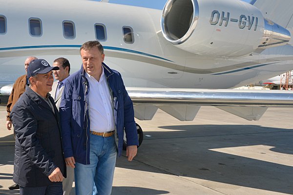 Александр Дрозденко прибыл в Республику Татарстан